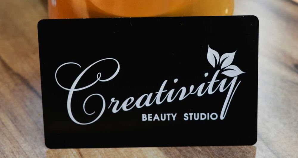 Метални визитки с директен УВ печат 85х54 мм.