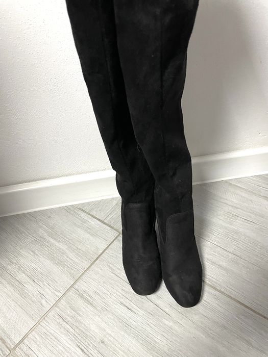 Cizme piele intoarsa marimea  38