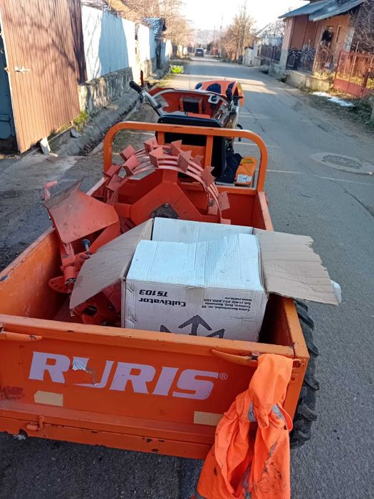 Motocultor Ruris 1001KSD, 10CP, 4 timpi, 120cm