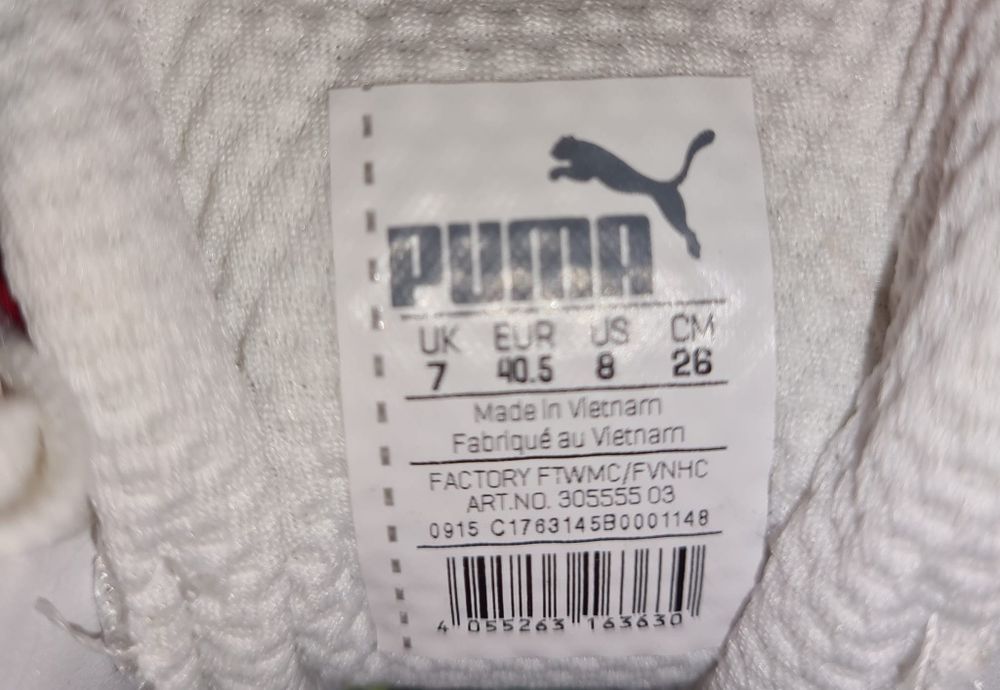 ADIDAS Original Puma 40,5