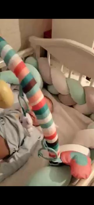 Продам кроватку с матрацем