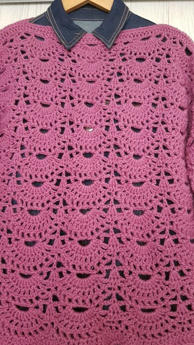 Bluza masura L crosetata