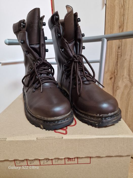 Bocanci piele armata