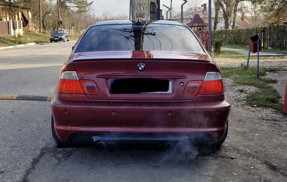 Difuzor Evacuare Dubla M3 CSL Look Bmw E46 M Pachet