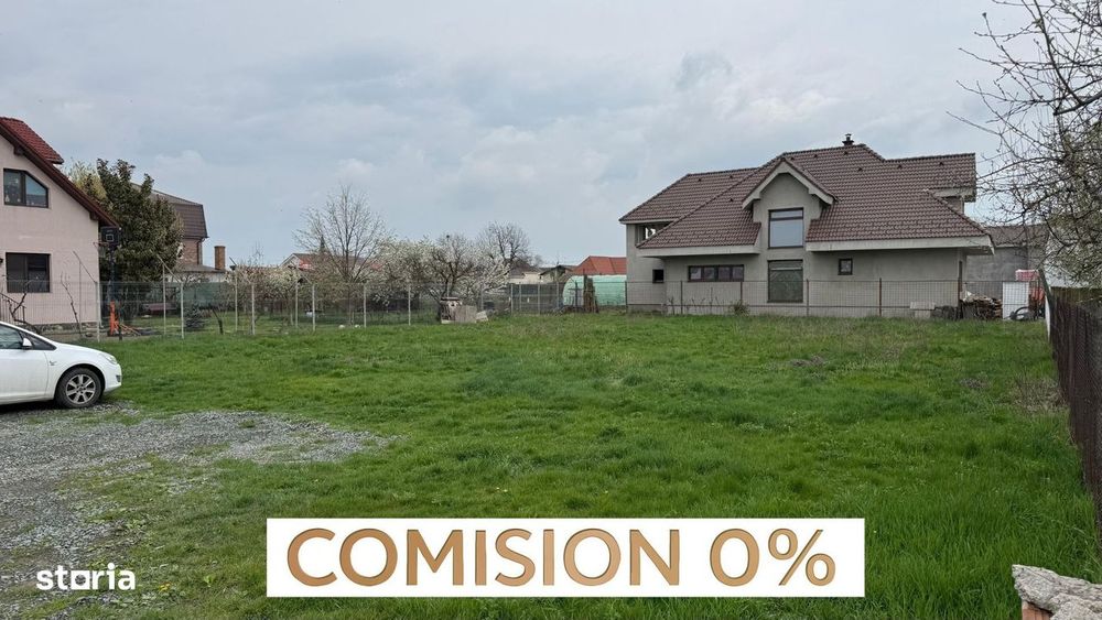 Comision 0% Teren intravilan Mosnita Noua | 764 mp | Front 22mp