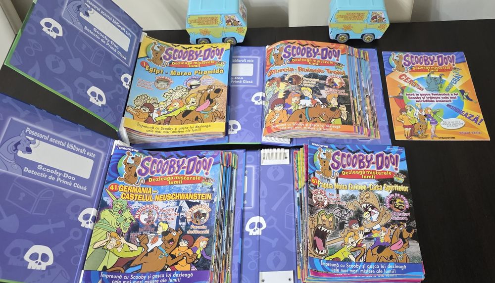 Colecție reviste Scooby Doo Dezleaga Misterele Lumii DeAgostini