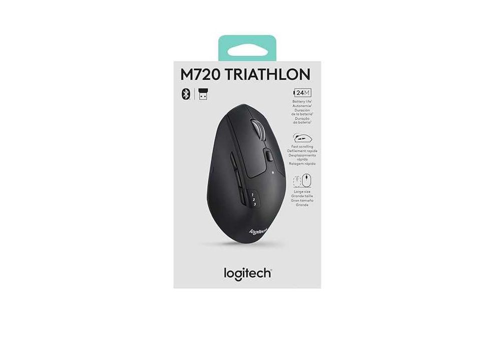 Logitech M720 Triathlon — беспроводная мышь 1000 dpi. Есть доставка