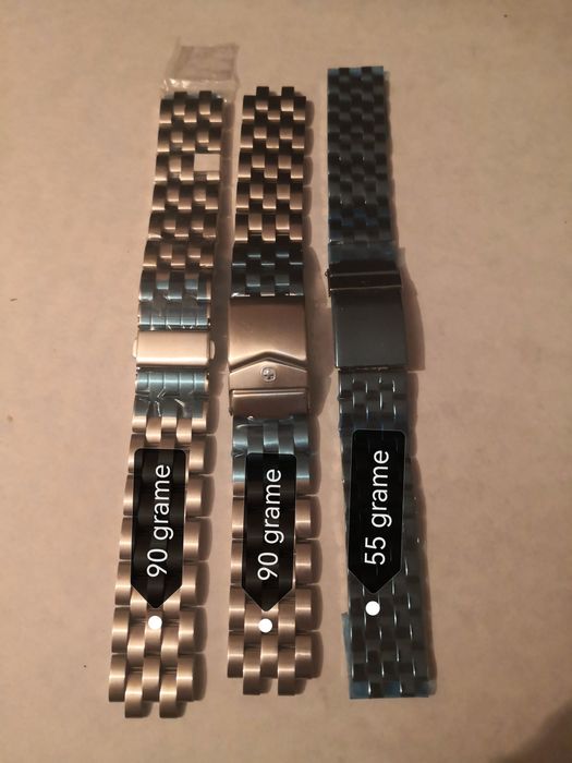 Brățări pentru ceas noi nefolosite.
30 lei bucata.
Lungime,