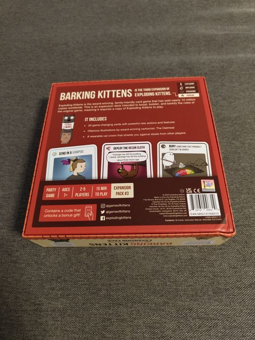 Настолна игра - Експлодиращи котета разширение