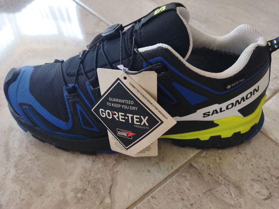 Salomon XA PRO 3D V9 GTX Black Surf Yellow GORE-TEX fall24