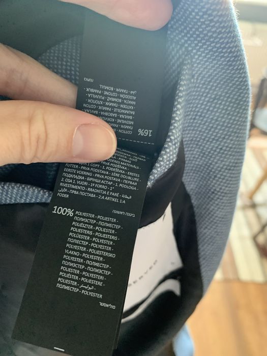 Sacou barbati Reserved