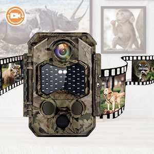 Ловна камера Wifi Hapimp PH810W- 4K 48MP с 32 GB карта подарък