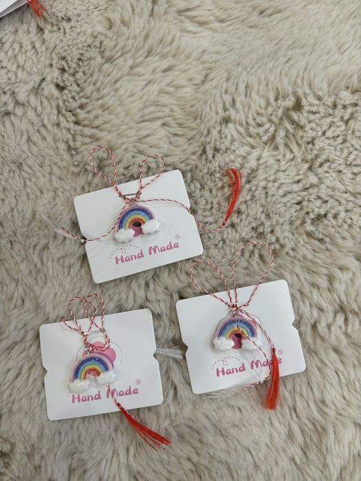 Martisoare curcubeu 10 buc