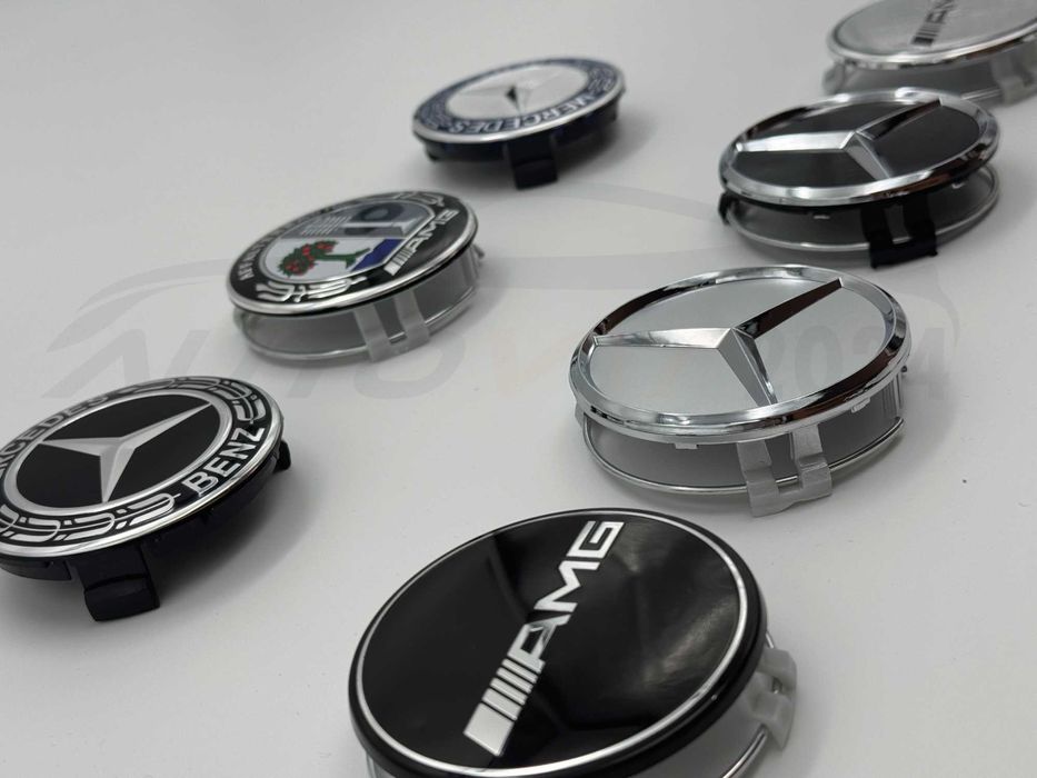 75мм Капачки за джанти Mercedes AMG Мерцедес