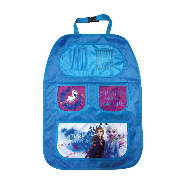 Organizator scaun auto Frozen pentru spatarul scaunului din fata, 64x40cm