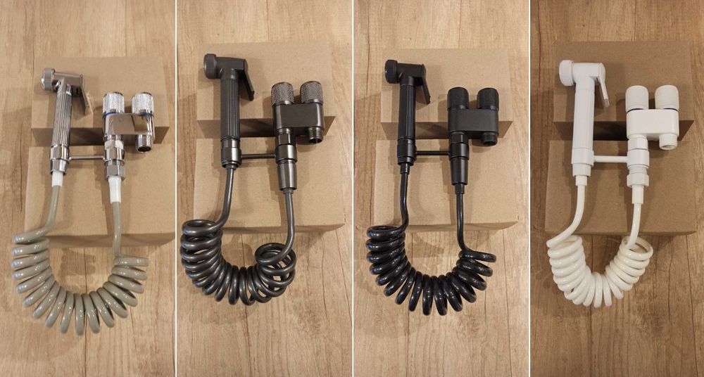 Хигиенна душ система с двоен/троен кран - 4 цвята