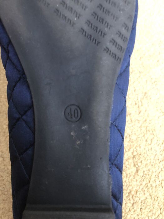 Balerine albastru inchis