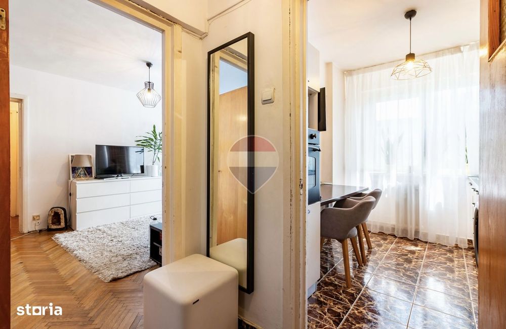 Apartament cu 2 camere de vanzare în Bucurestii Noi, metrou, parc