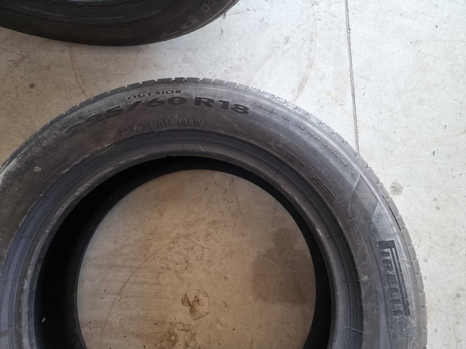 4 Anvelope de VARA 225.60.18 'Pirelli' [dot 2021]; ca NOI !
