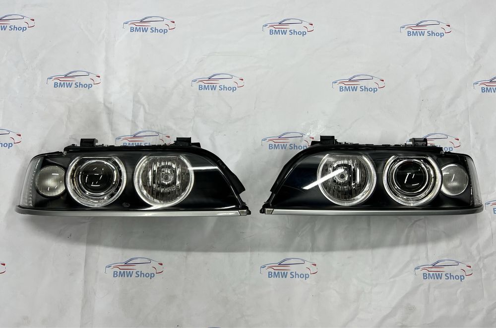 Передние фары от bmw e39, бмв е39 рестайлинг