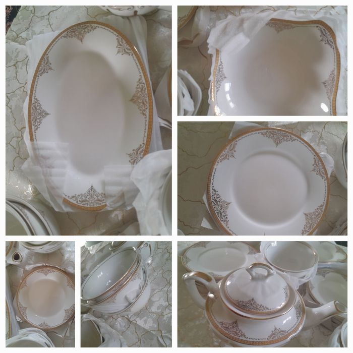 Tozza chinni idishlar sotiladi.