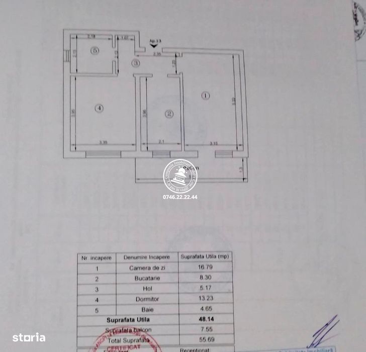 Apartament 2 camere decomandat Valea Lupului