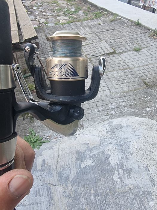 Въдицата с макара Shimano