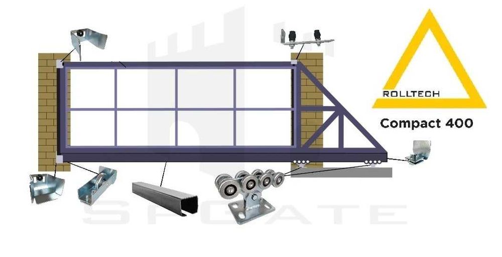 Ролики для ворот балка консольная