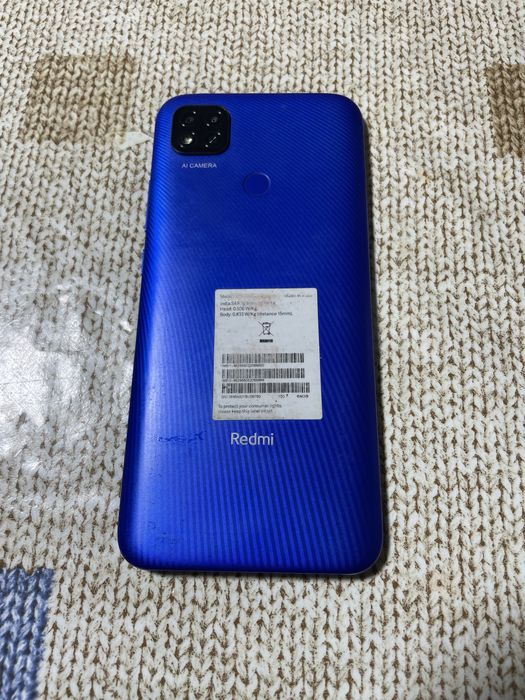 Redmi 9c sotiladi Xotirasi 6/128gb. Holati ideal hamma joyi radnoy.