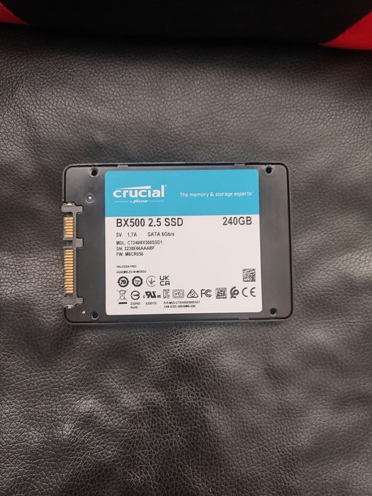 SSD 2.5" 240GB Crucial BX500