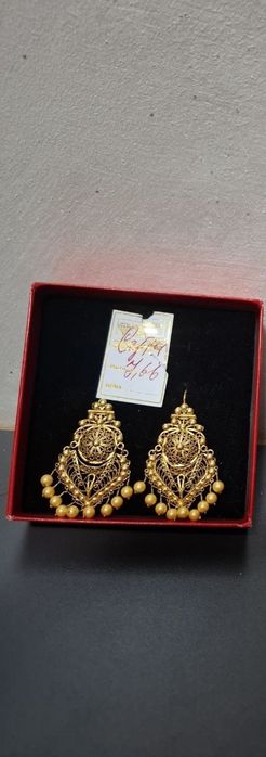 Серьги женские золотые