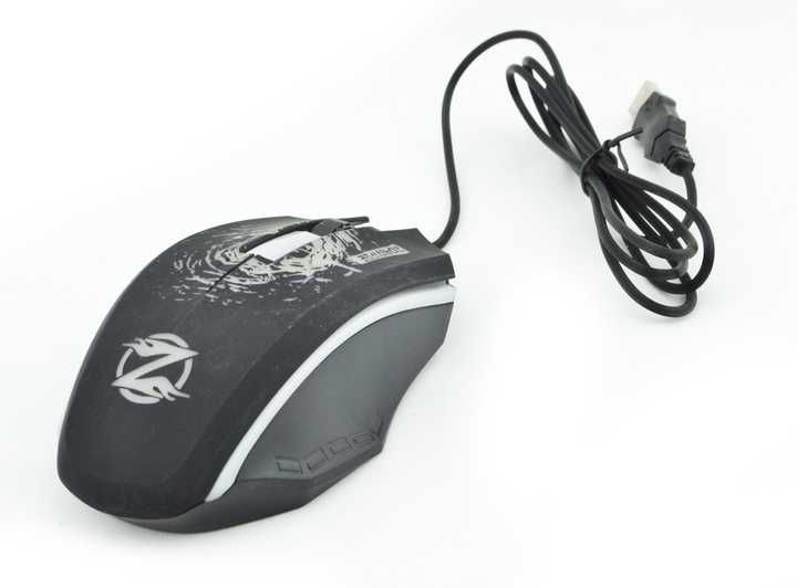 Светеща Геймърска Мишка ZORNWEE, USB , 1.5 метра