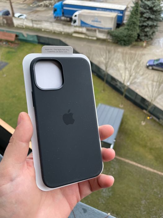 Husa de piele sau silicon cu Magsafe iPhone 12 / 12 Pro