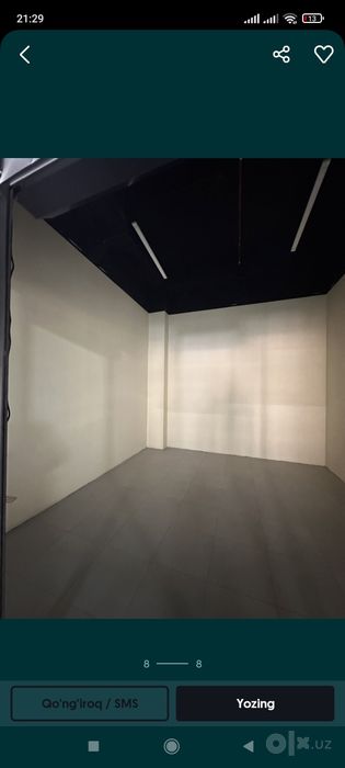 Ibn sino savdo markazi ( stroy mart) 18 kv Tarsavoy dokon sotiladi
