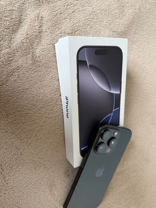 Iphone 16 pro 128GB Black Titanium