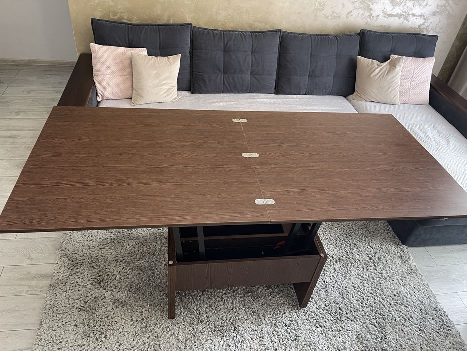 Masa de cafea si extensibila 8-10pers Ambianta