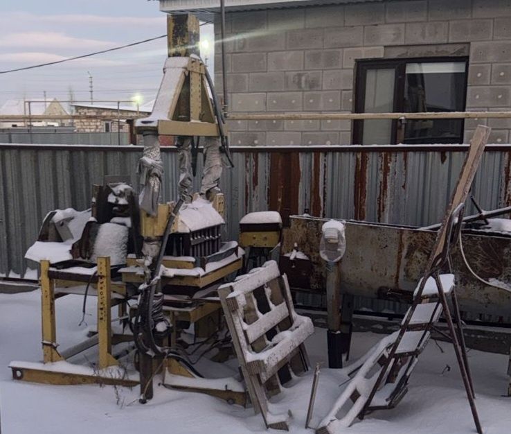 Шлакоблок станок комплект б/у