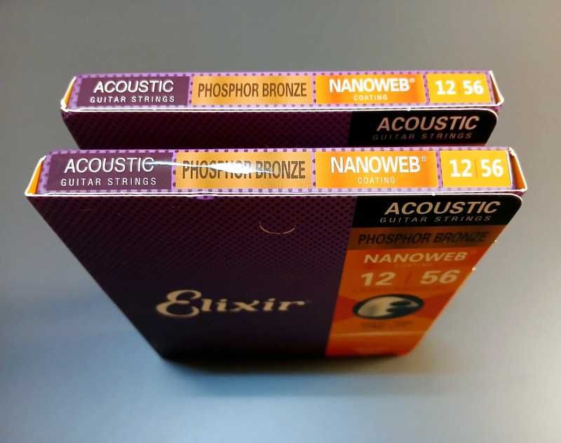 Elixir corzi de chitara electroacustica