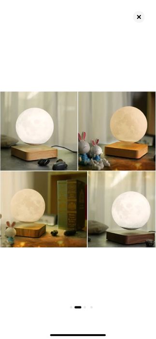 Lampa luna led 3D