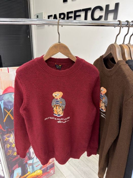 Мъжки пуловер Polo Ralph Lauren Polo Bear плетка