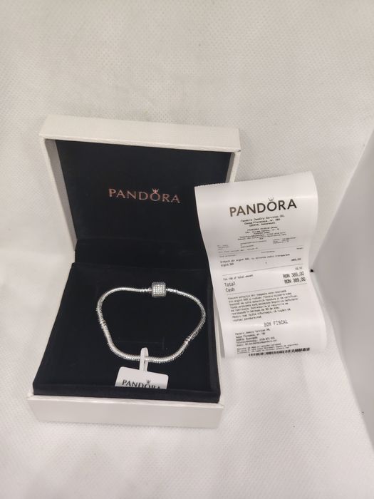 Brățară pandora pătrată