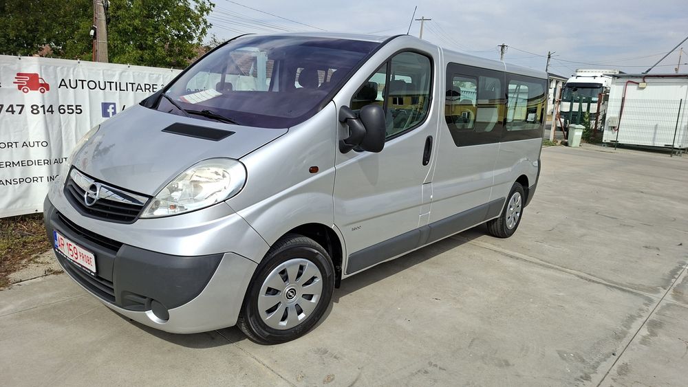 Opel Vivaro Lung 2008 2.0 cdti 114 cp 310980km Clima Carlig Rate Factura Garanție