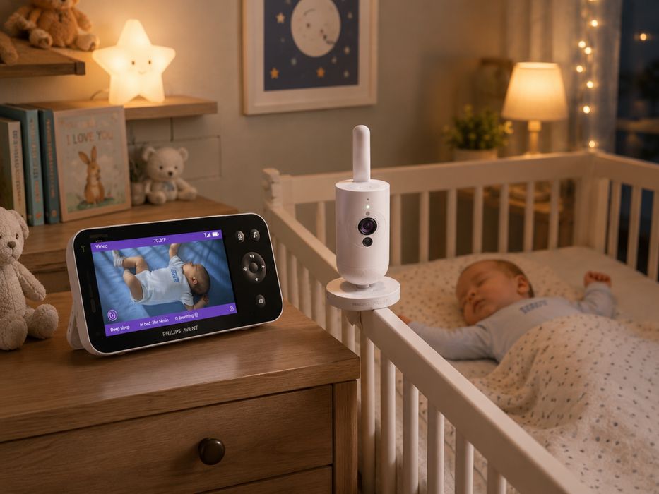 Видеоняня Радионяня Philips Avent Scd 973-37 Премиум Подключение+Wifi