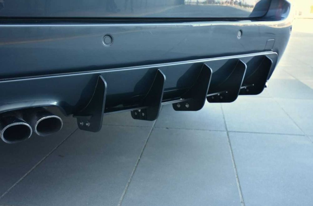 Добавка за дифузьор за бмв е60 е61 / bmw e60 e61 diffuser splitter