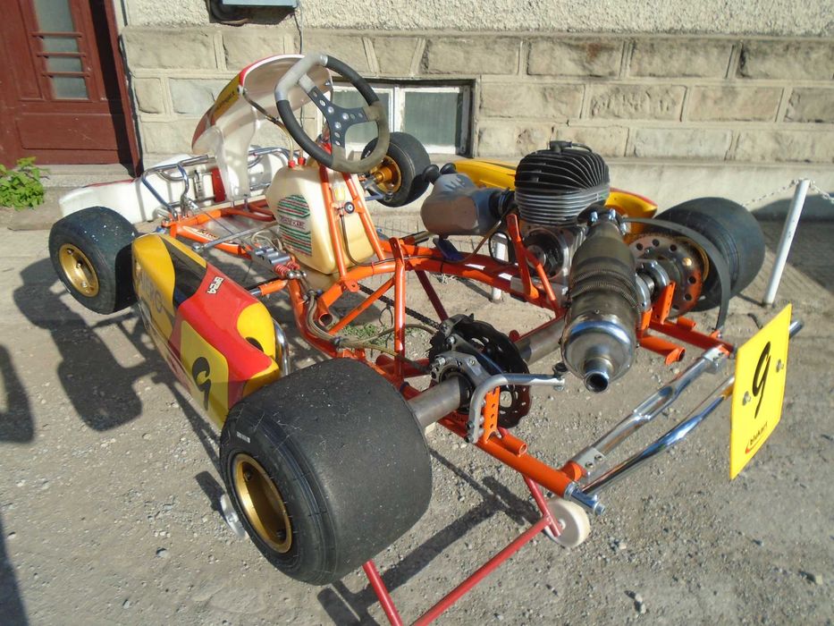 Картинг шаси Intrepid Silverstone, двигател CRG SP 97 ICA-J 100cc