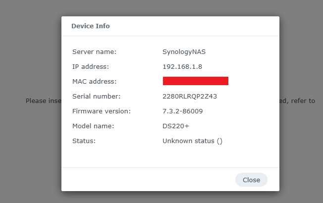 Synology DS220+ NAS сървър, 6GB RAM, като нов