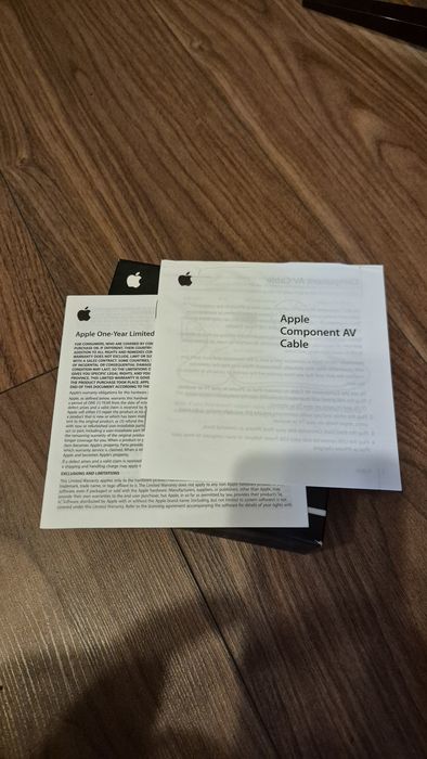 Cablu Apple Component AV Original (30-pin)-Model MB128ZA/A - NOS