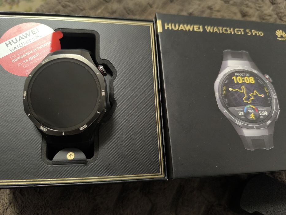 Huawei watch gt 5 pro на гарантии