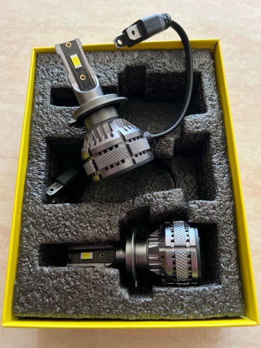 Set LED H7 120W Canbus - Lumina alba 6000K