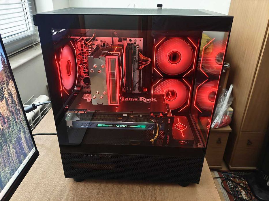 Геймърски компютър, Ryzen 5500, Gtx 1080, 16gb Ram, 960Gb SSD